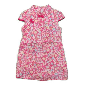 Unknown Brand Girls Pink Floral Dress size: 3T